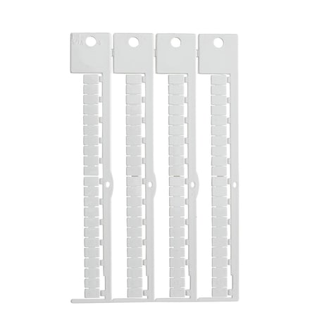 Brady Terminal Block Tag Polycarbonate 8.00 mm H x 5.00 mm W Box of 1408 Pieces, 1408PK SA5465